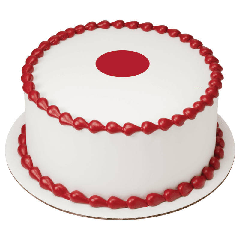 Japan Country Flag Cake