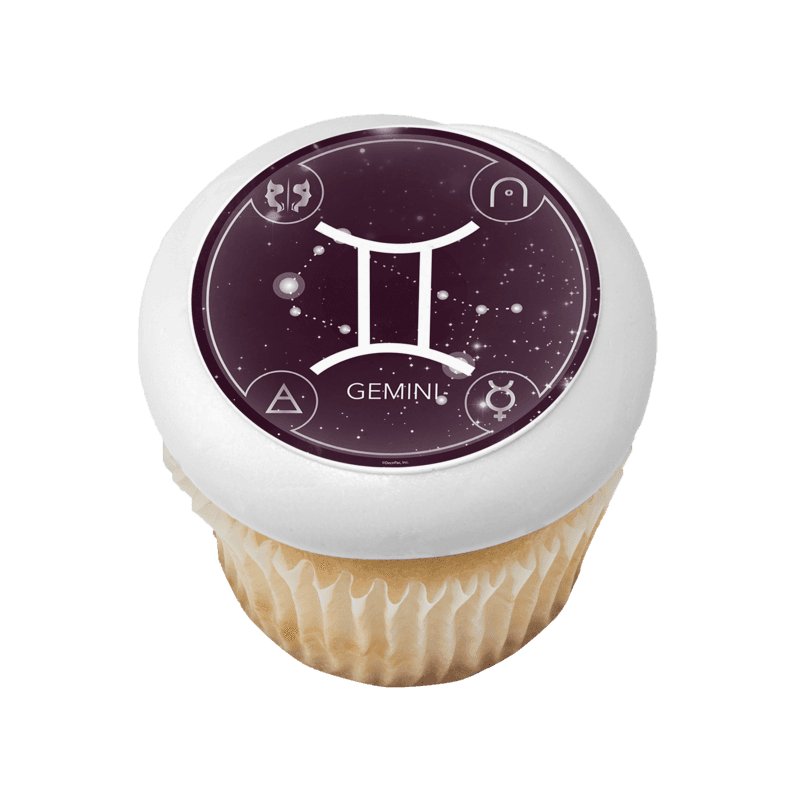 Zodiac Gemini Cupcake