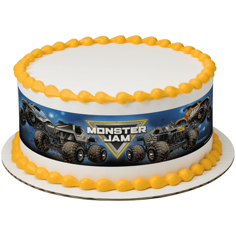 Monster Jam® Built to Crush Cake
