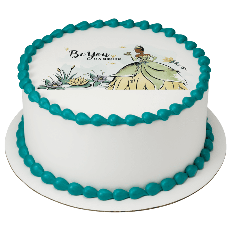 Disney Princess Tiana Be You It's Beautiful  Cake
