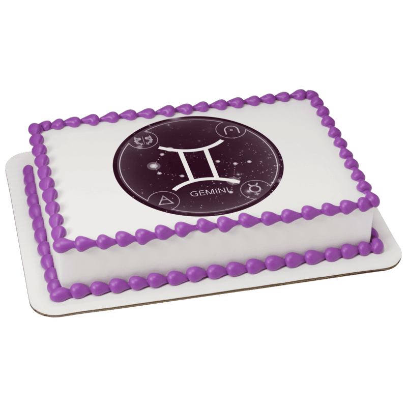Zodiac Gemini Cake
