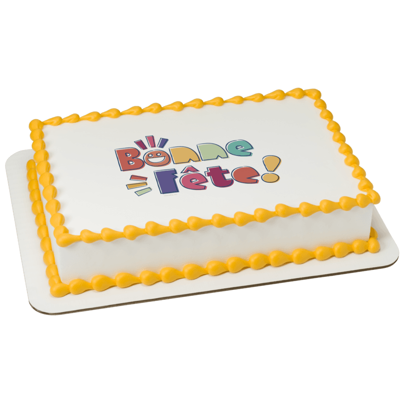 Bonne Fête! Cake