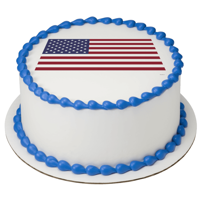 United States Country Flag Cake