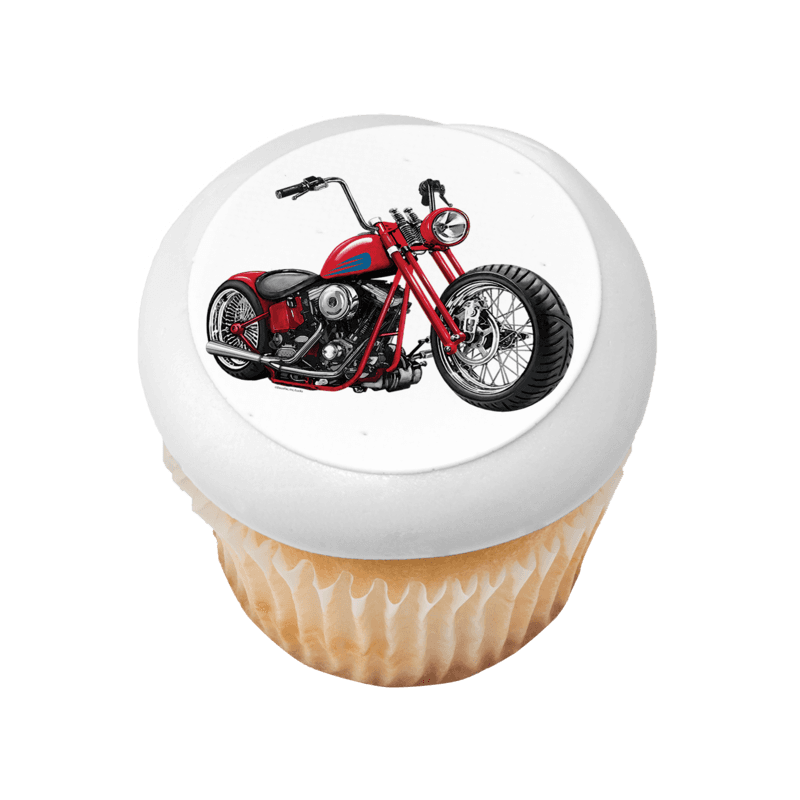 Motorcycle Cupcake