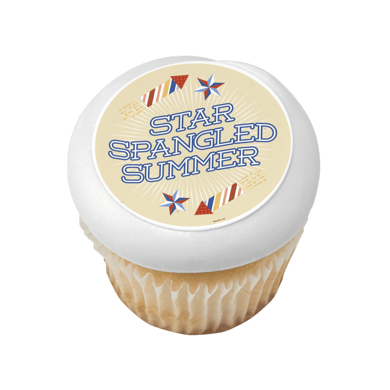 Star Spangled Summer Cupcake