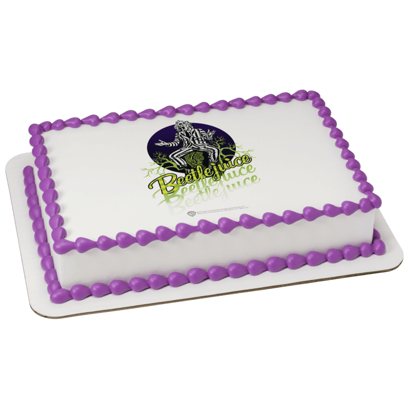 BEETLEJUICE The Ghost with the Most! Cake