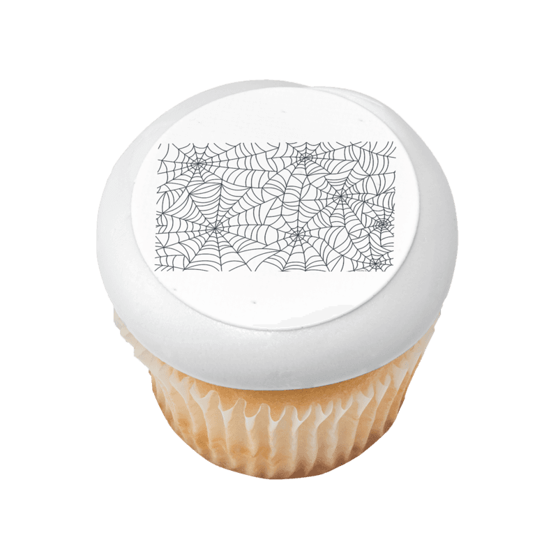 Spider Web Sheet Cupcake