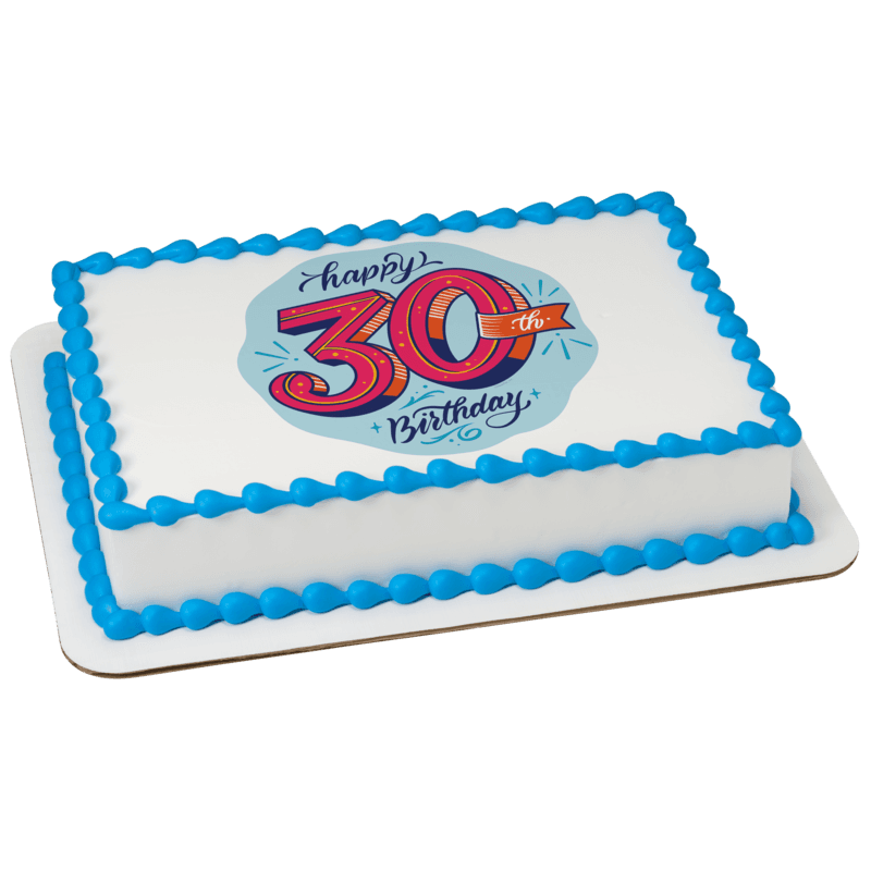 30th Birthday Cake