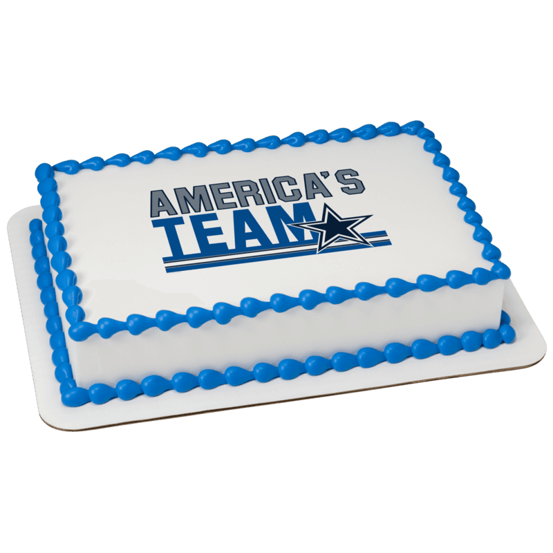 NFL Dallas Cowboys America's Team Cake