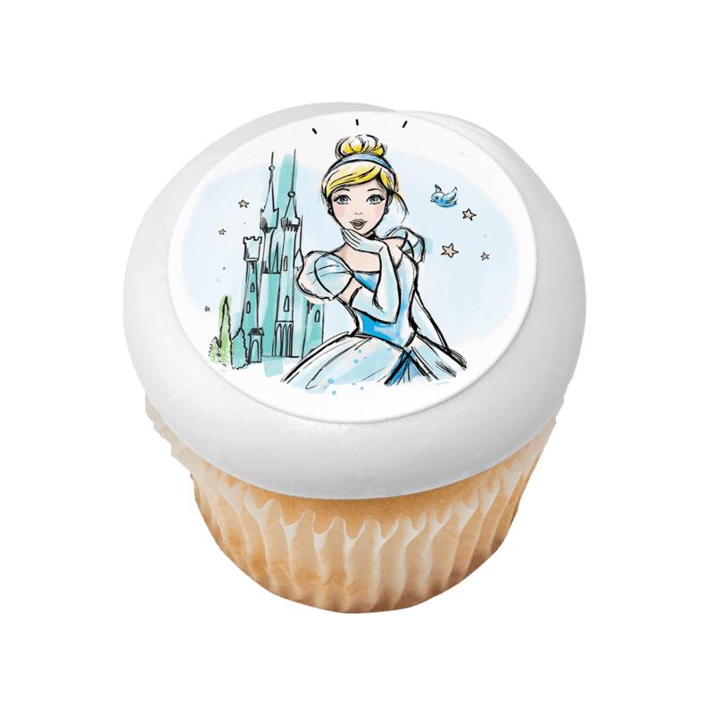 Disney Princess Cinderella I'm Having a Ball! Cupcake