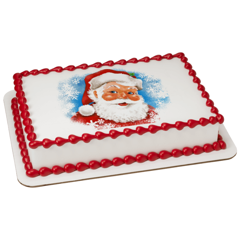 Classic Santa Caucasian Cake