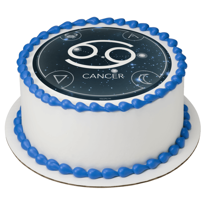 Zodiac Cancer Cake