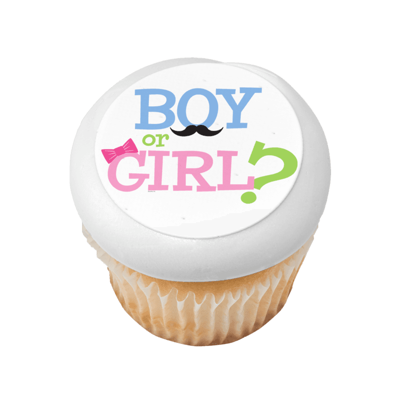 Boy or Girl Cupcake