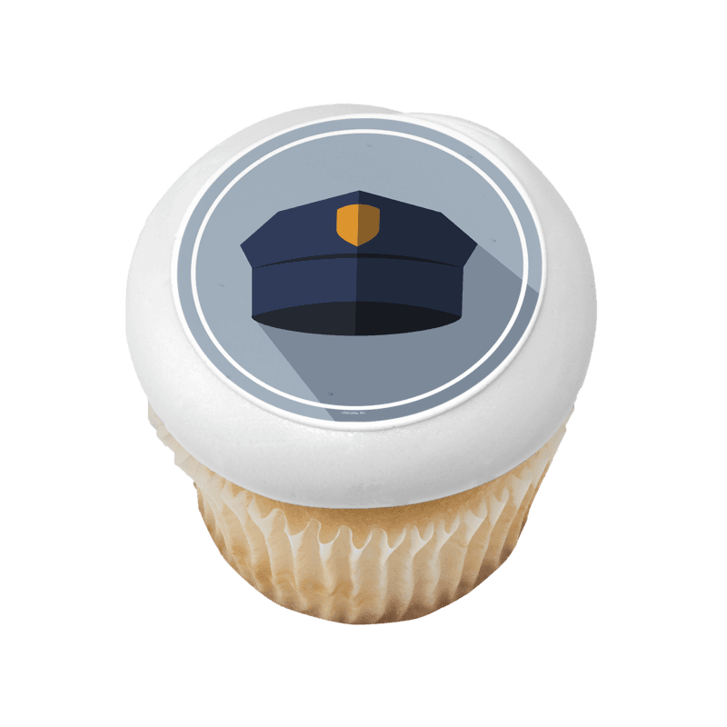 Law Enforcement Cupcake
