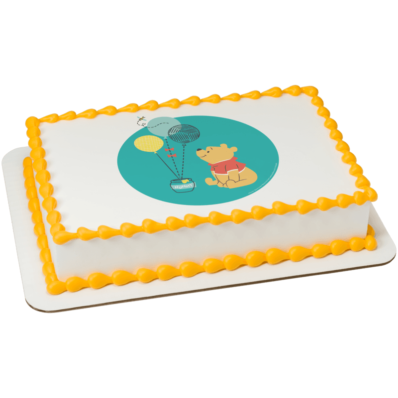 Disney Baby Winnie the Pooh 1st Birthday Cake