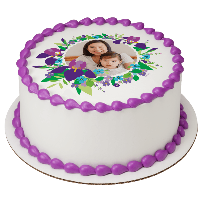 Blooming Iris Cake