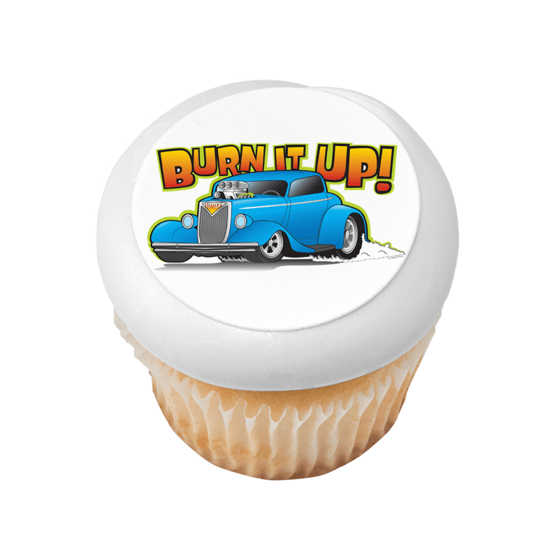 Hot Rod Car Cupcake