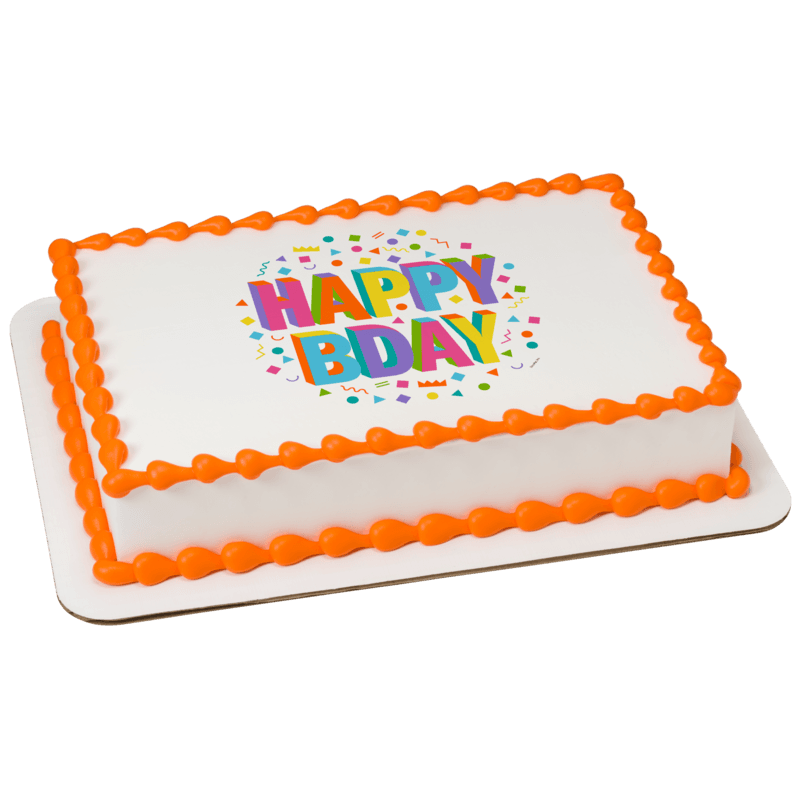 Happy Bday Cake