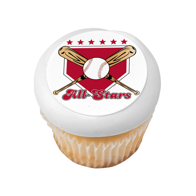Baseball All-Stars Cupcake
