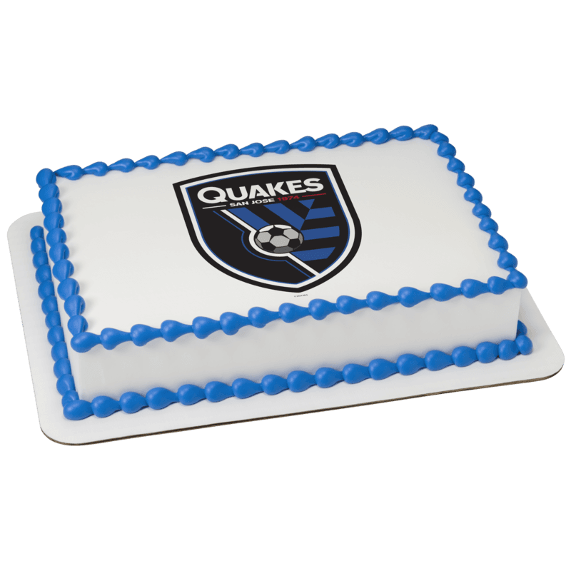 MLS San Jose Earthquakes Cake