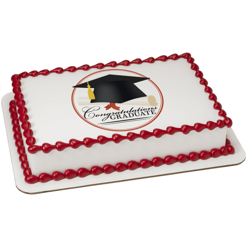 Grad Cap Cake