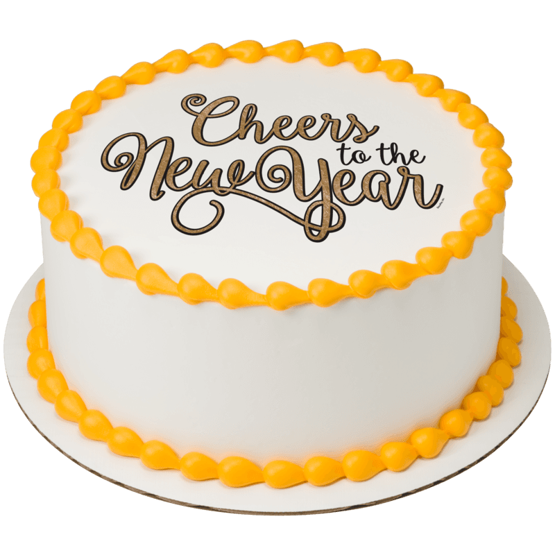 Cheers to the New Year! Cake