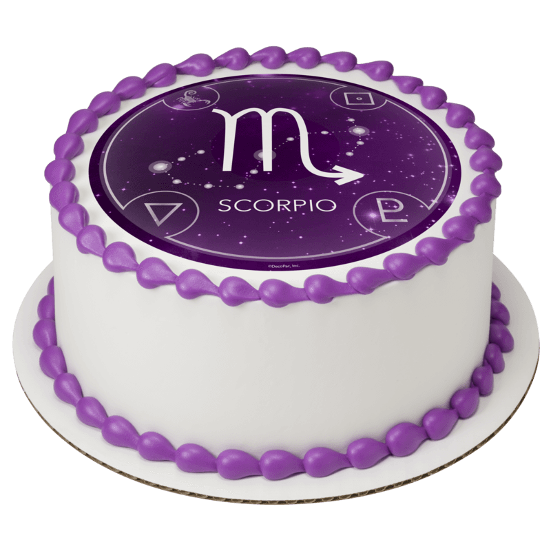 Zodiac Scorpio Cake