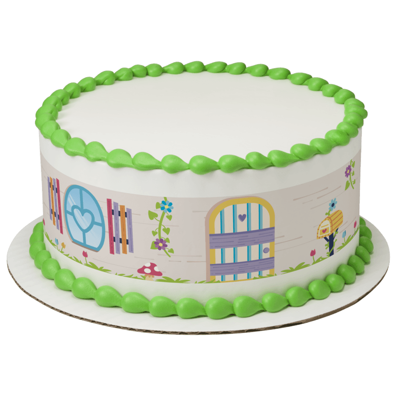 Easter Cottage Cake