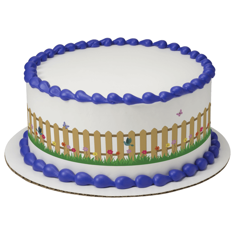 Garden Fence Cake