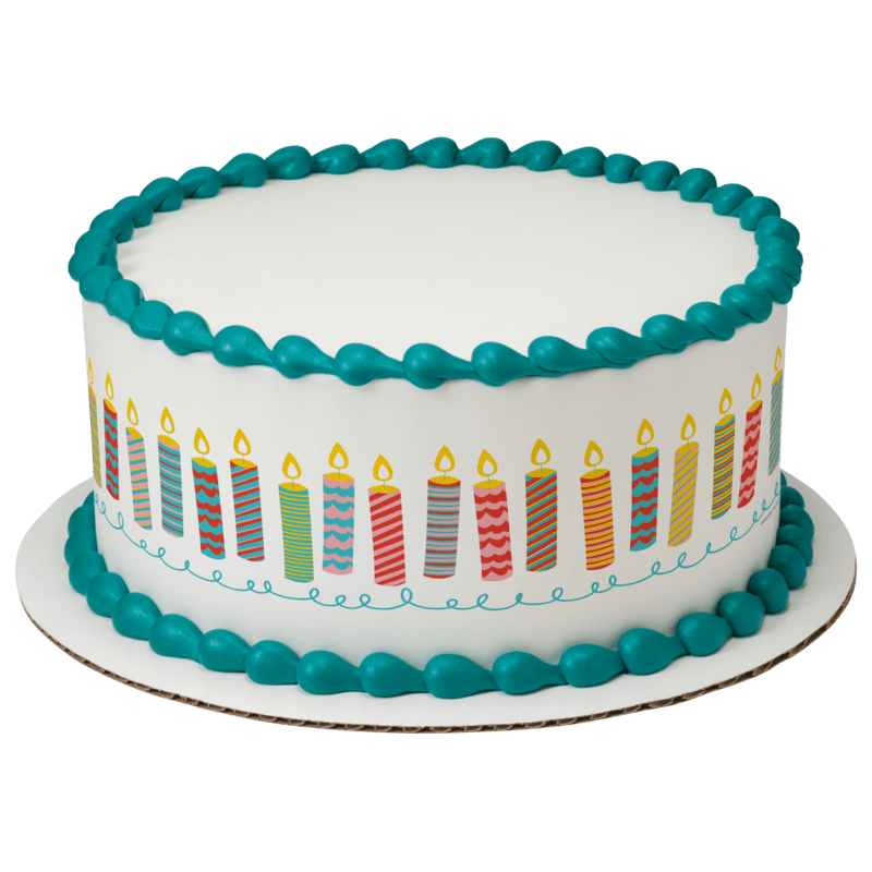Birthday Blowout Candles Cake
