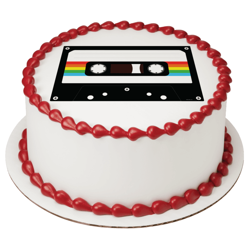 Cassette Tape Cake