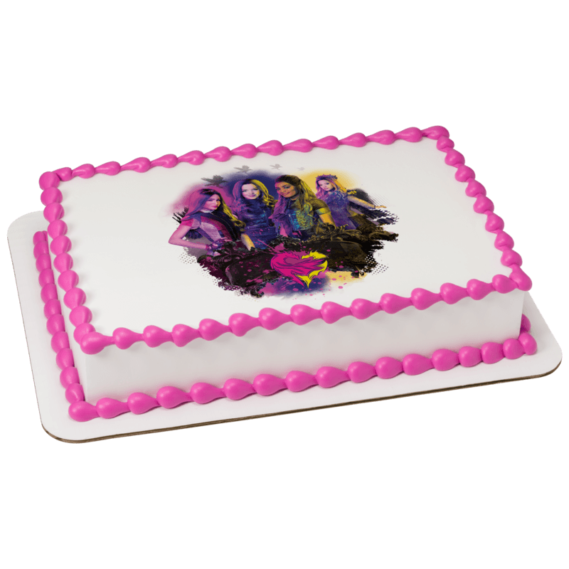 Disney Descendants 3 Cake