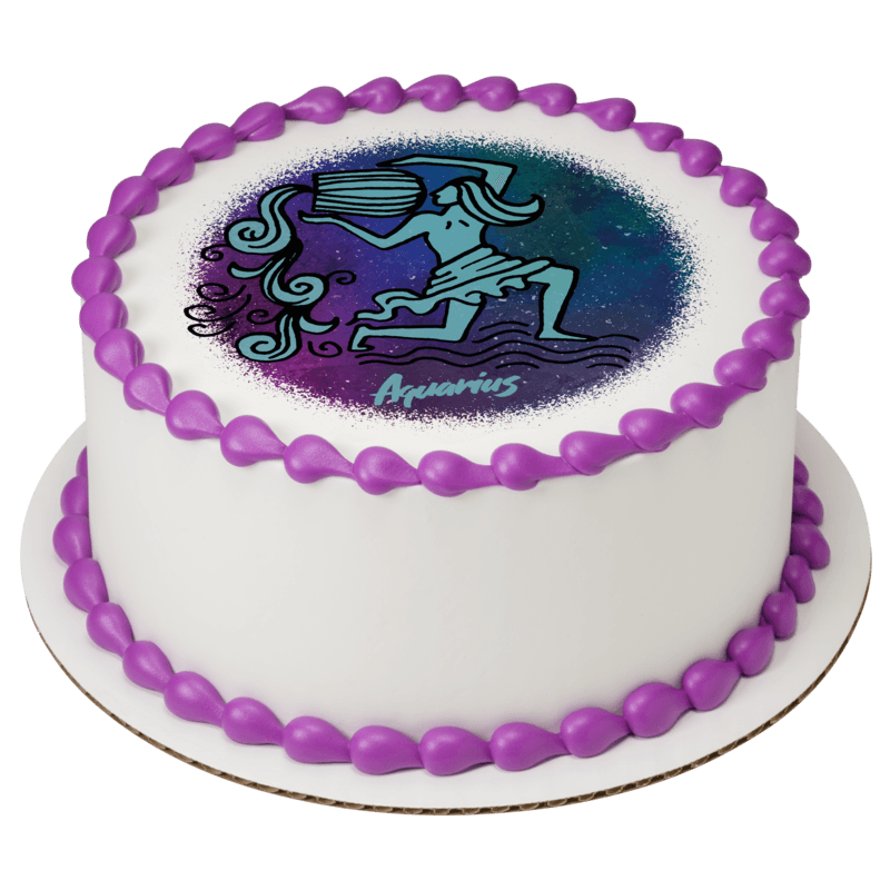 Aquarius Cake