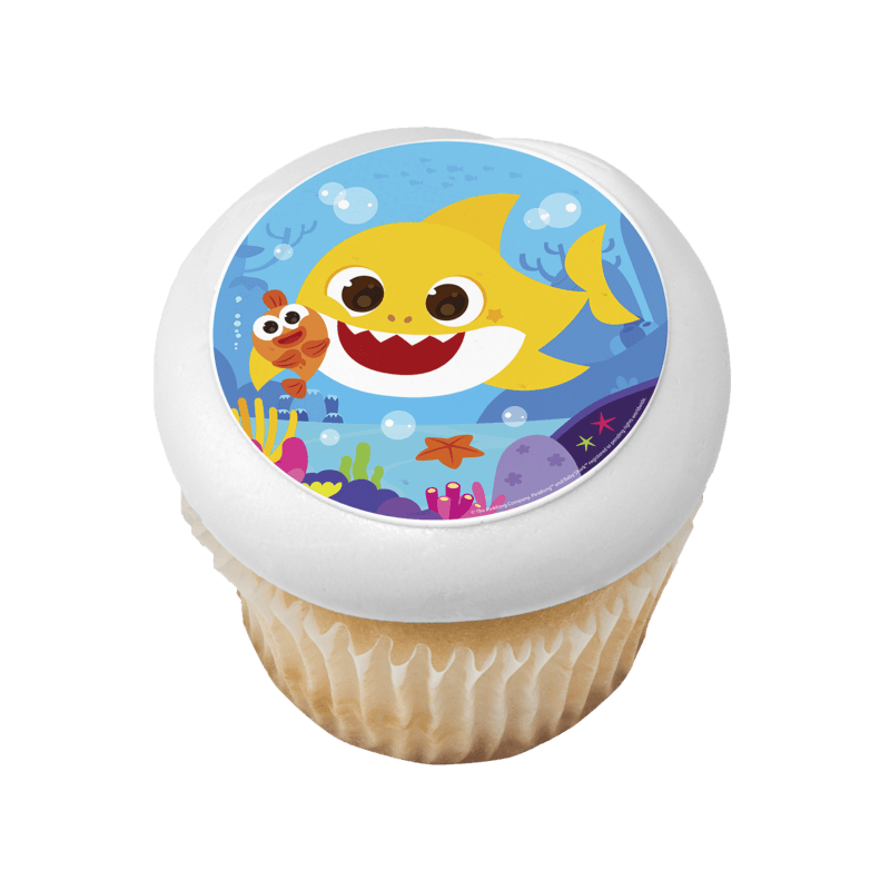 Baby Shark Wild & Free Cupcake
