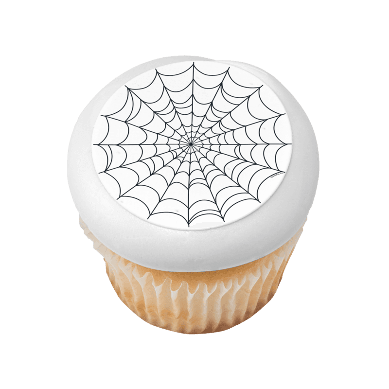Spider Web Cupcake