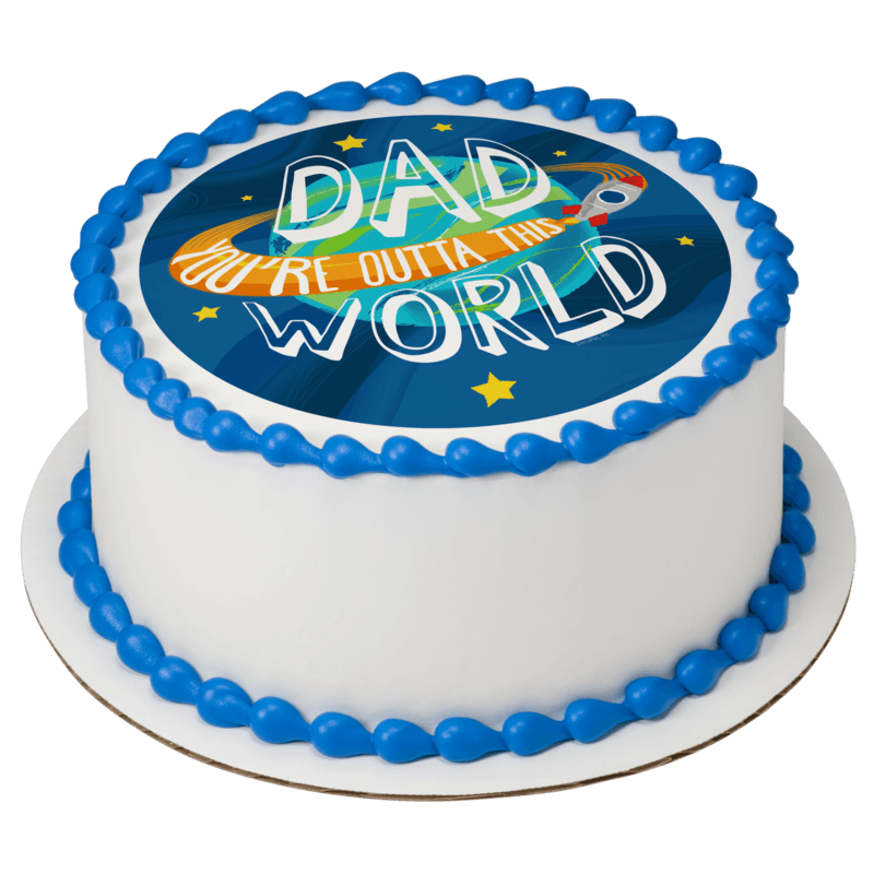 Outta This World Dad Cake