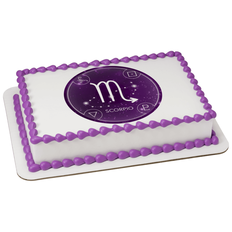 Zodiac Scorpio Cake