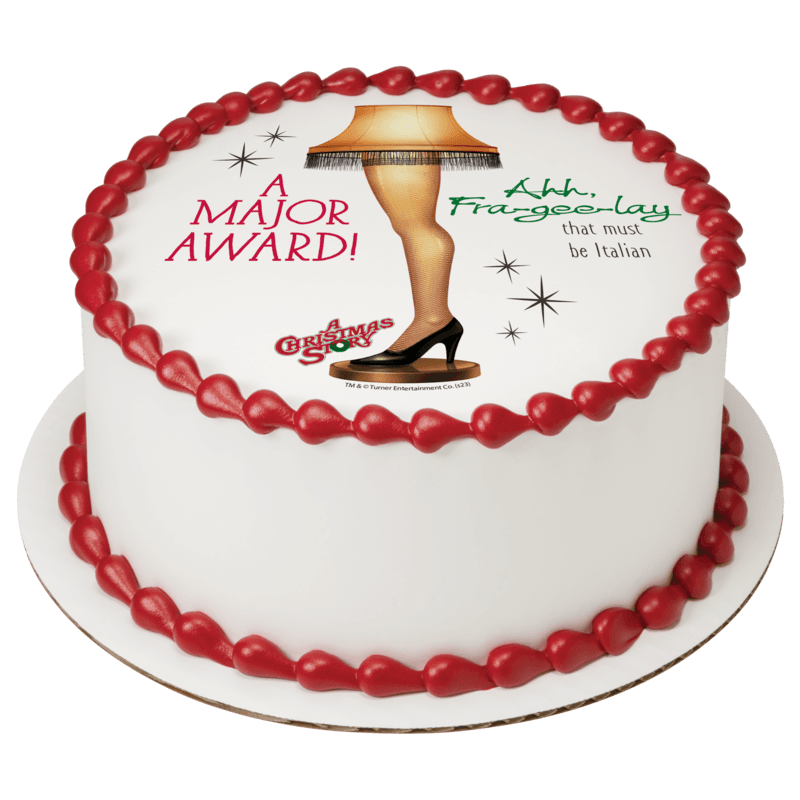 A Christmas Story Fra-gee-lay Cake