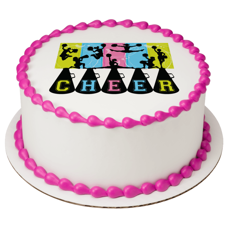 Cheerleading Cake