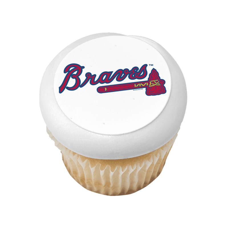 MLB® Atlanta Braves™ Cupcake